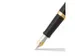 Vulpen SHEAFFER Sagaris E9475 F Glossy black chrome cap gold trims