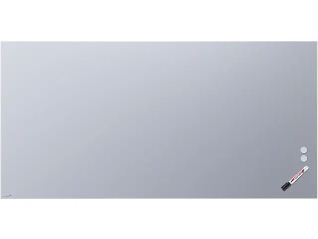 Mat Glasbord 100x200cm Chilly Lake rechte hoeken