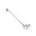 OUTLET Opscheplepel rvs 14cm
