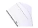 Tabbladen karton geplastificeerde tabs 20-delig 1-20 Wit A4 Maxi
