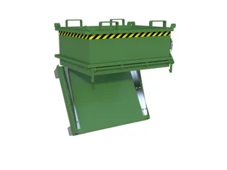 mini-bodemklepcontainer,HxLxB 625x800x1000mm,0,24m³,inrijbeugel,staal - 6