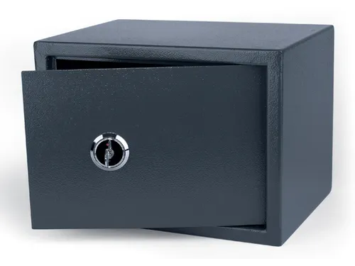 Kluis Pavo 352x250x250mm met stersleutel donkergrijs