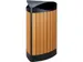 Driehoekige Buitenafvalbak Houtlook 60 Liter
