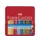 Kleurpotlood Faber-Castell Jumbo GRIP etui met 16 stuks assorti
