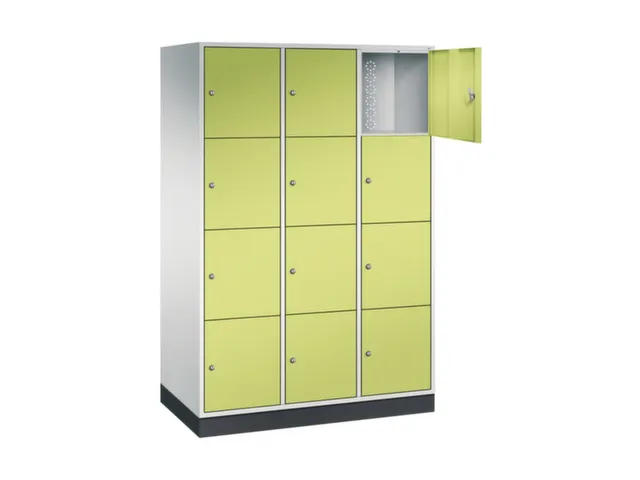 grootvolume-lockersysteem,RAL 7035/RDS1108060,HxBxD 1950x1220x600mm