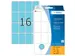 HERMA 2453 Universele etiketten 25x40mm Blauw 512 stuks