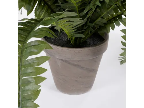 Kunstplant Mica Boston varen groen in pot 42x50cm