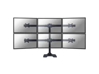 Fpma-d700dd6 Newmounts Flatscreen Bureausteun 6 schermen - 1