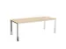In hoogte verstelbaar bureau,HxBxD 720-840x2000x800mm,NE-esdoorn