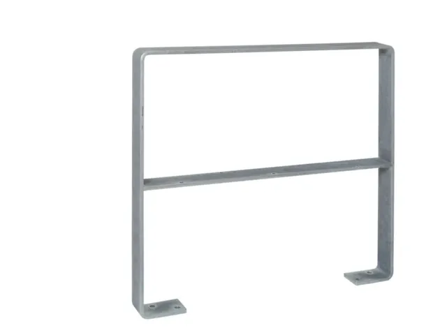 arceau pour cycles,L 800mm,acier galvanisé à chaud,acier plat