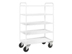 etagewagen,draagverm. 400kg,5etage(s),laadvl. LxB 900x440mm,staaletage