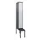 Dubbeldekse dekenkist,HxBxD 2120x300x815mm,1x2vak.,vak B 300mm