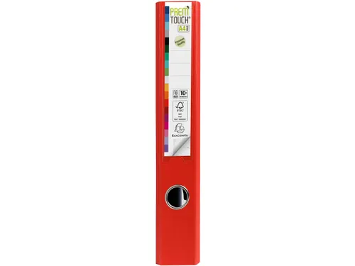 Ordner PP Prem'Touch A4maxi 50mm rood