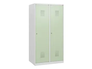 schoollocker,HxBxD 1530x800x500mm,2vak,vak B 400mm,cil.-slot - 2
