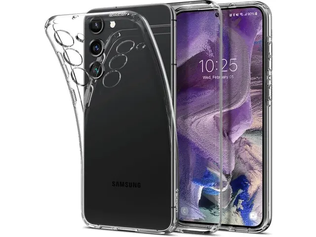 Spigen Liquid Crystal Samsung Galaxy S23 Hoesje Back Cover Transparant