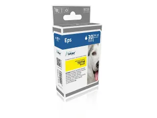 AS15714 ASTAR EPSON T0714 DX Inkt geel rebuilt 475pagina's Chip 5,5ml - 1