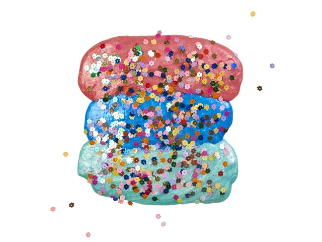 Kinderlijm Elmer's metallic blauw