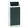 afvalverzamelaar zelfblussend 45 liter HxBxD 1000x400x300mm antraciet