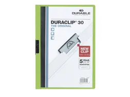 Klemmap Durable Duraclip A4 3mm 30 vellen groen