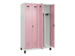 PBM-locker,HxBxD 1950x1200x500mm,4vak,vak B 300mm,draaigrendel