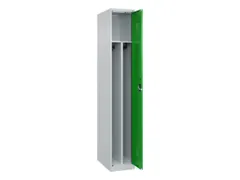 locker voor scheiding van kleding,HxBxD 1850x300x500mm,1vak