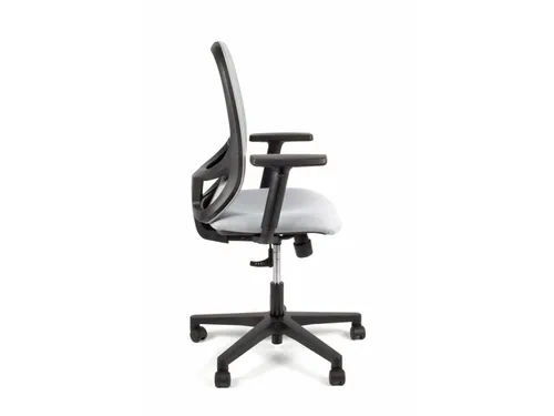 Bureaustoel EN1335 Linea Grace 01 grijs/grijs met 1D armleuning