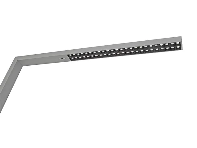 Vloerlamp LED MAULsirius colour Zilver vario sensor dimbaar voet