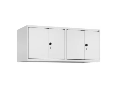 opzetkast,v. locker voor scheiding van kleding,4vak.,vak B 300mm