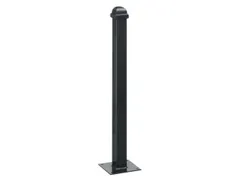 Trottoirpaal 900mm 70 x 70 Mmmet Halve Kogel-kap Met Bodemplaat