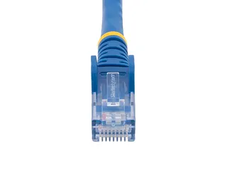 1m Cat6 netwerkkabel met snagless RJ45 connectoren blauw - 4