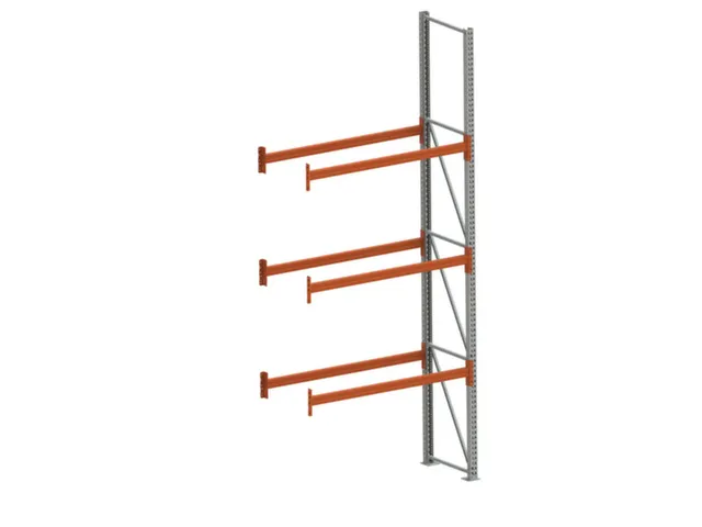 palletstelling,aanbouwveld,HxBxD 4400x1825x800mm,2xtraversen