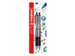 Stylo bille STABILO pointball Colorful Medium noir blister 2 pièces