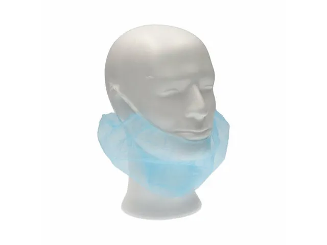 Masque à barbe PP non tissé Bleu 2 élastiques 1000 pièces
