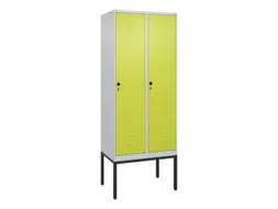 locker voor scheiding van kleding,HxBxD 2120x800x500mm,2vak