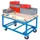 onderwagen,draagverm. 1000kg,laadvl. LxB 1200x800mm,laad H 740mm