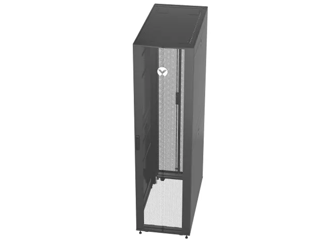 Vertiv VR3307, Vrijstaande rek, 48U, 1361 kg, Sleutelsleuf, Verstelbar
