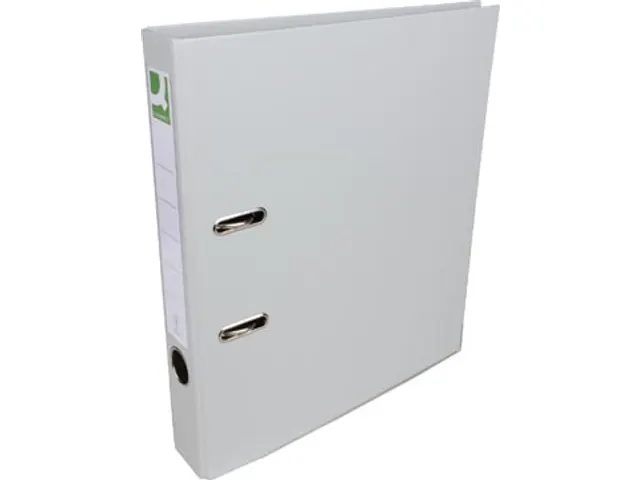 Q-connect ordner 2-rings A4 PP 50mm rug Grijs