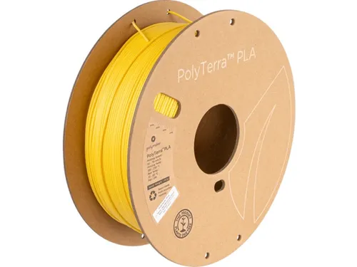 PLA 1,75mm Geel 1kg PolyTerra 3D Filament