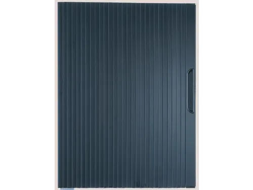 jaloeziedeurkast,HxBxD 695x800x420mm,1xStalen bodem,rolluik RAL7021