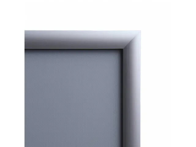 Kliklijst A4 Rechte Hoeken 20mm Zilver