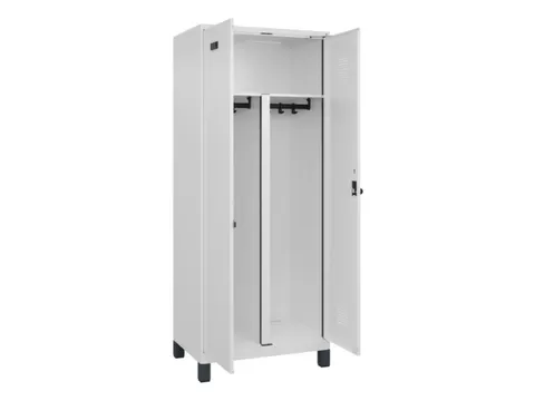 PBM-locker,HxBxD 1950x800x500mm,2vak,vak B 400mm,draaigrendel