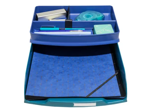 Brievenbak A4 Combo Styli Neo Deco Eendenblauw