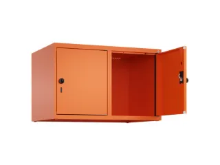 opzetkast,v. locker,2vak.,vak B 400mm,HxBxD 500x800x500mm,draaigrendel - 1