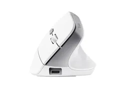 Muis Trust ergonomisch BAYO II draadloos wit 25398