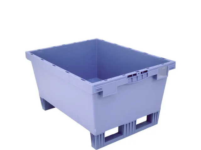 Herbruikbare Stapelbak 423x800x600mm 109l Open Dubbelde Bodem