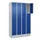 lockerkast,HxBxD 1950x1200x500mm,4x3vakken,vak B 300mm,cil.-slot