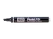 Viltstift Pentel N60 schuin zwart 1.5-5.5mm