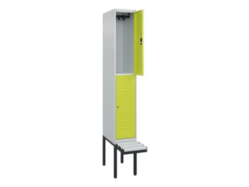 Dubbeldekse dekenkist,HxBxD 2120x300x815mm,1x2vak.,vak B 300mm