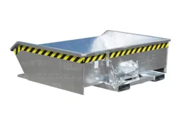 mini-kiepbak,HxLxB 450x1385x1680mm,0,61m³,draagverm. 1000kg,verzinkt