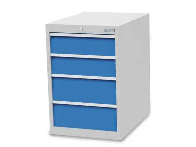 ladekast,HxBxD 819x555x736mm,4lade(n),volledig uittrekbaar